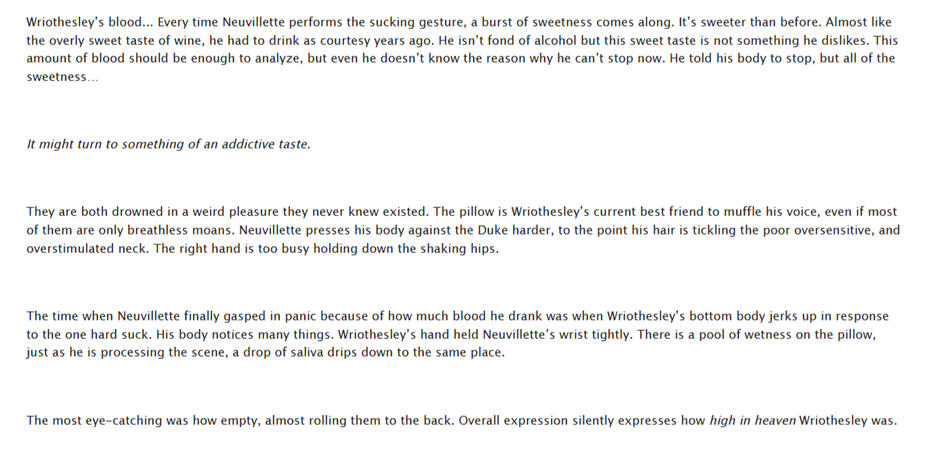 "They Said Blood is 50% Water"