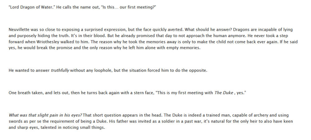 The Duke and The Dragon